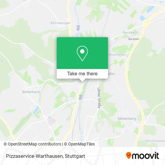 Карта Pizzaservice-Warthausen
