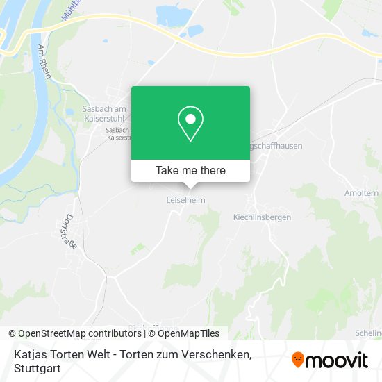 Katjas Torten Welt - Torten zum Verschenken map