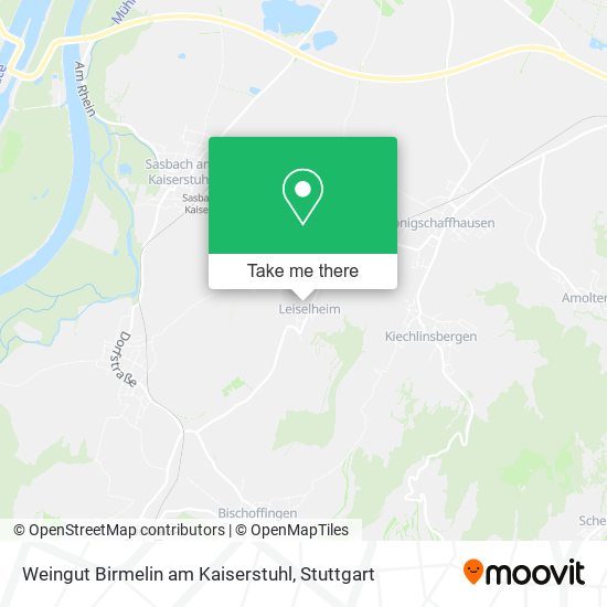 Карта Weingut Birmelin am Kaiserstuhl