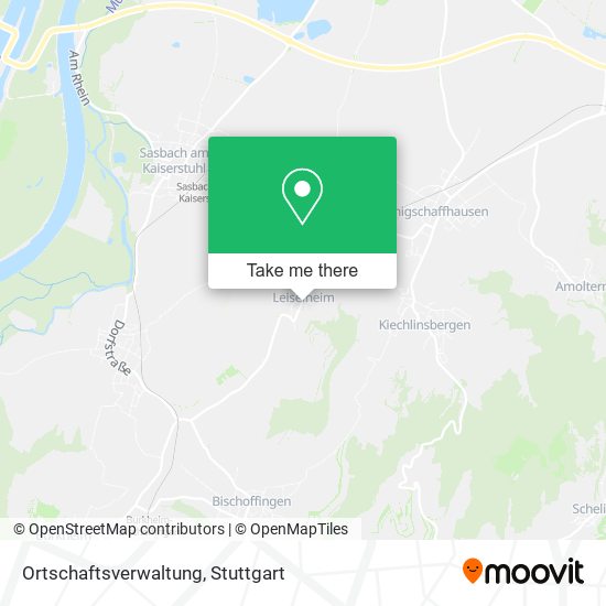 Карта Ortschaftsverwaltung