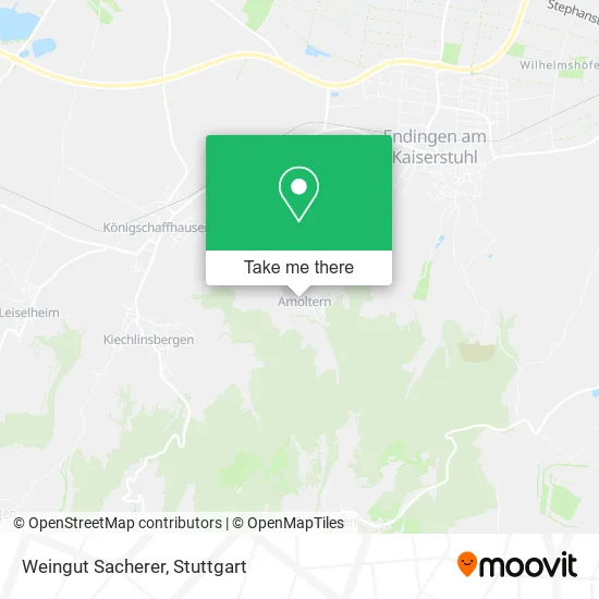 Карта Weingut Sacherer