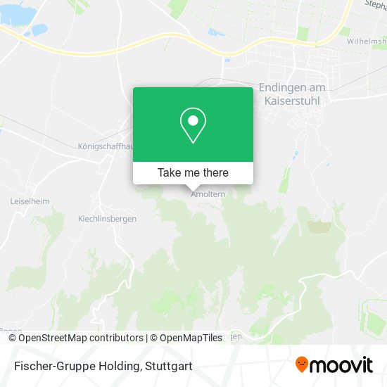 Fischer-Gruppe Holding map