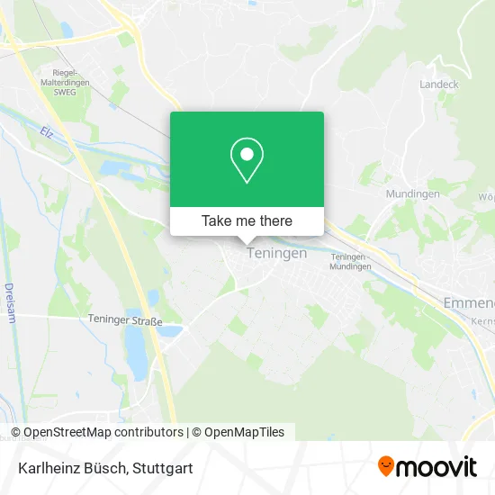 Karlheinz Büsch map