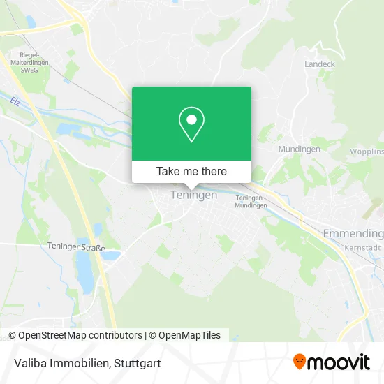 Карта Valiba Immobilien