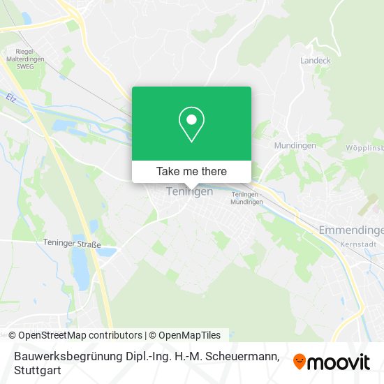 Карта Bauwerksbegrünung Dipl.-Ing. H.-M. Scheuermann