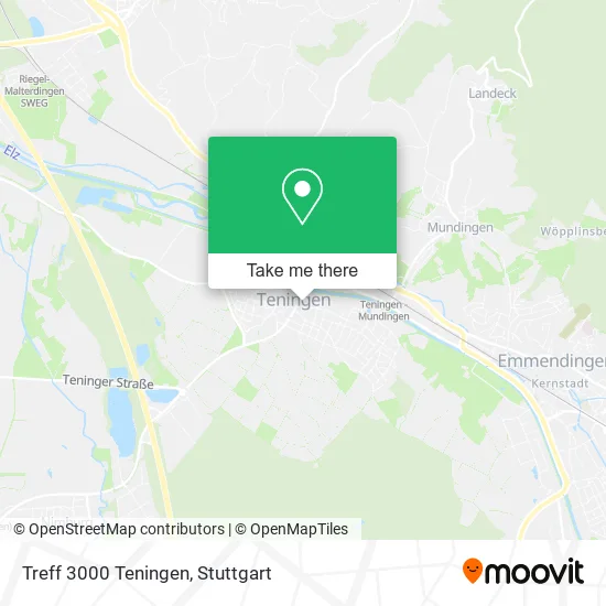 Карта Treff 3000 Teningen
