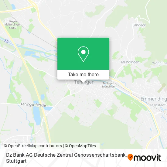 Карта Dz Bank AG Deutsche Zentral Genossenschaftsbank