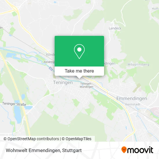 Карта Wohnwelt Emmendingen