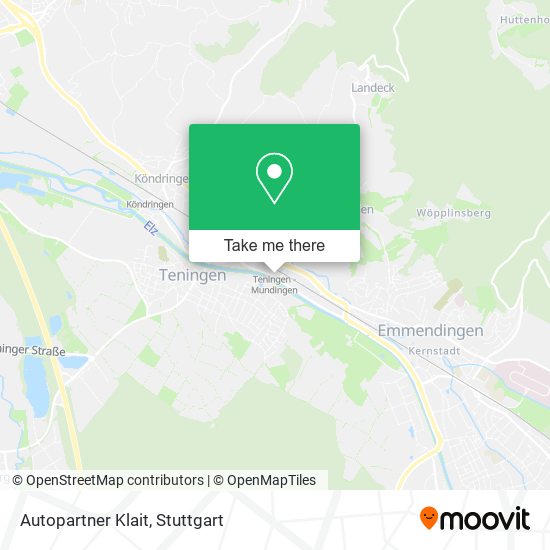 Карта Autopartner Klait