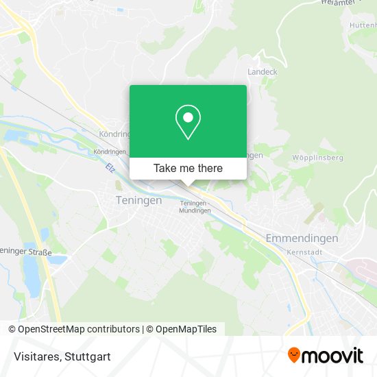 Карта Visitares