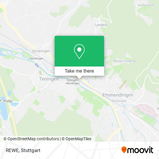 REWE map