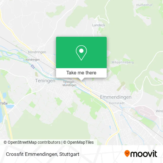 Карта Crossfit Emmendingen