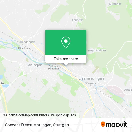 Карта Concept Dienstleistungen