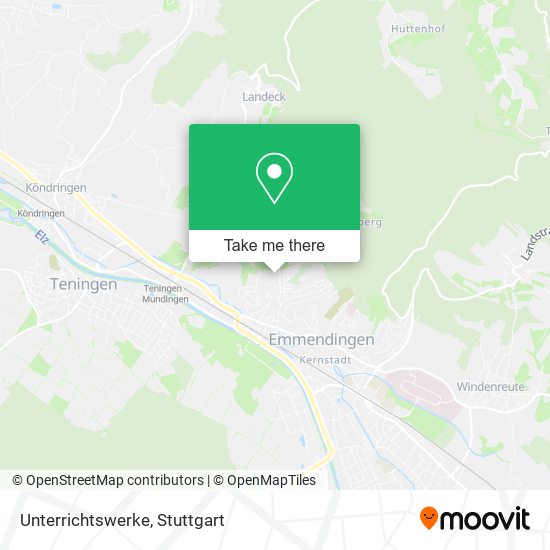 Карта Unterrichtswerke