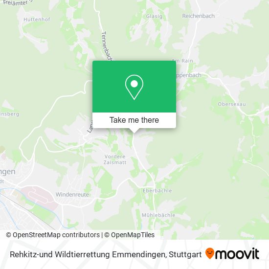 Rehkitz-und Wildtierrettung Emmendingen map