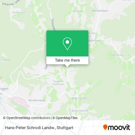 Hans-Peter Schrodi Landw. map