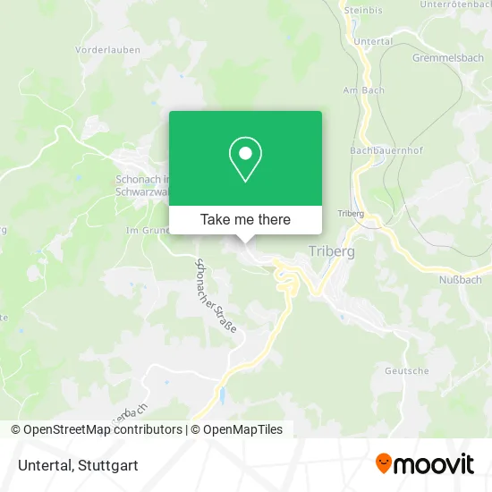 Карта Untertal