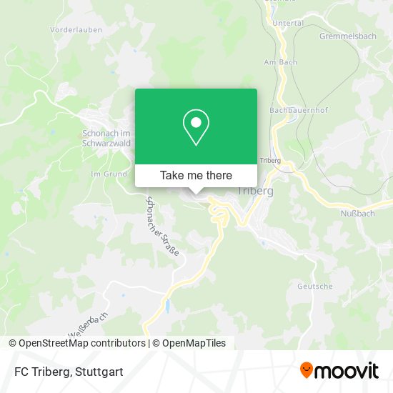 Карта FC Triberg