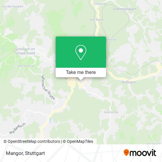 Карта Mangor