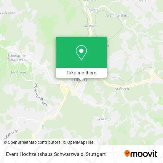 Карта Event Hochzeitshaus Schwarzwald