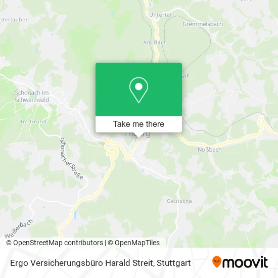 Карта Ergo Versicherungsbüro Harald Streit