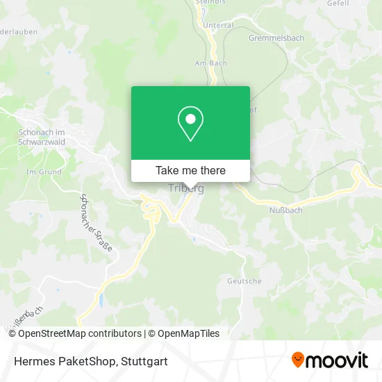 Карта Hermes PaketShop