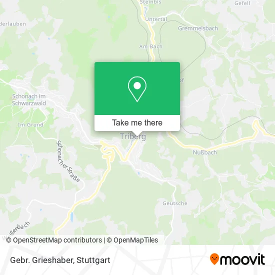 Карта Gebr. Grieshaber