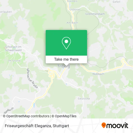Карта Friseurgeschäft Eleganza