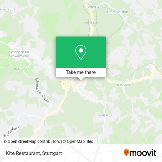 Kite Restaurant map