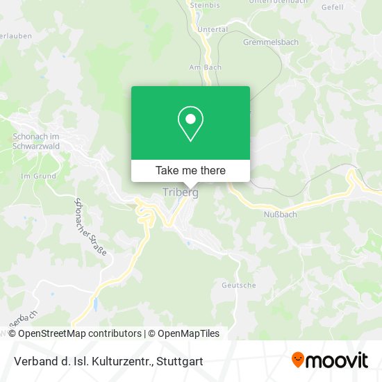 Verband d. Isl. Kulturzentr. map