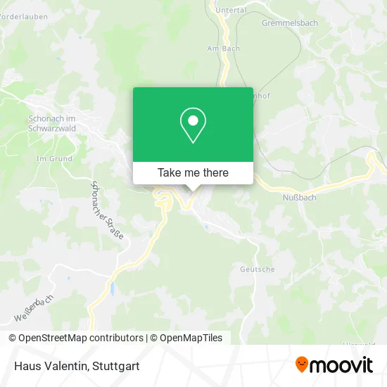 Карта Haus Valentin