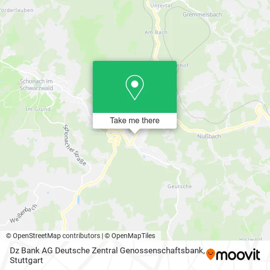 Карта Dz Bank AG Deutsche Zentral Genossenschaftsbank