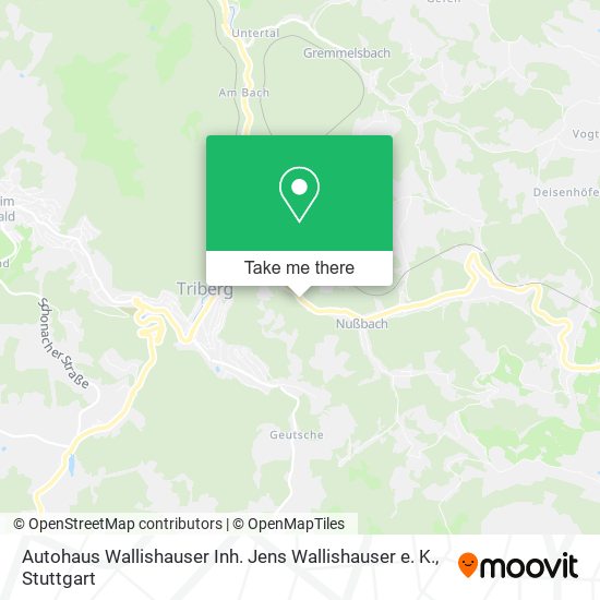 Autohaus Wallishauser Inh. Jens Wallishauser e. K. map