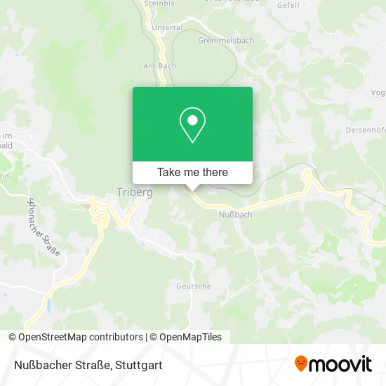Карта Nußbacher Straße