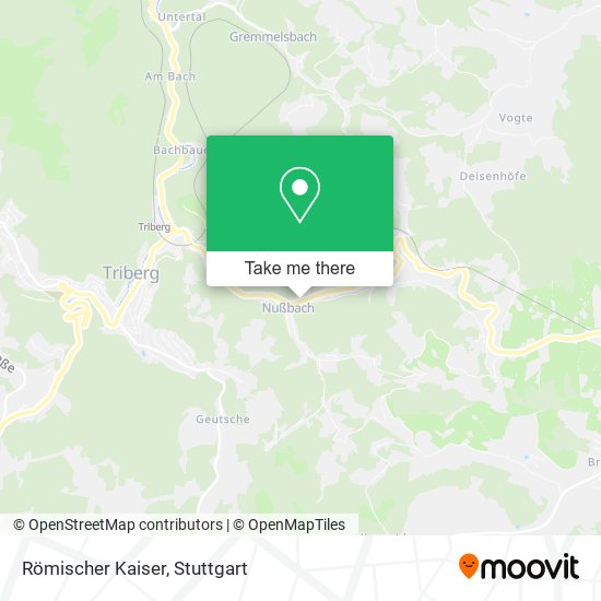Römischer Kaiser map