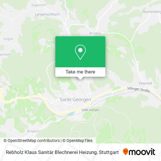 Rebholz Klaus Sanitär Blechnerei Heizung map