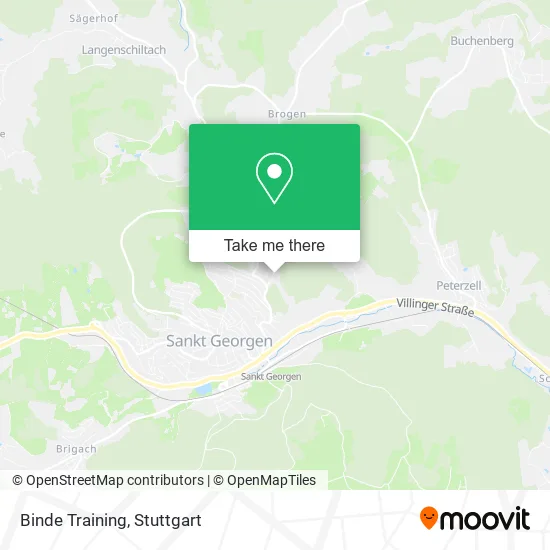 Карта Binde Training