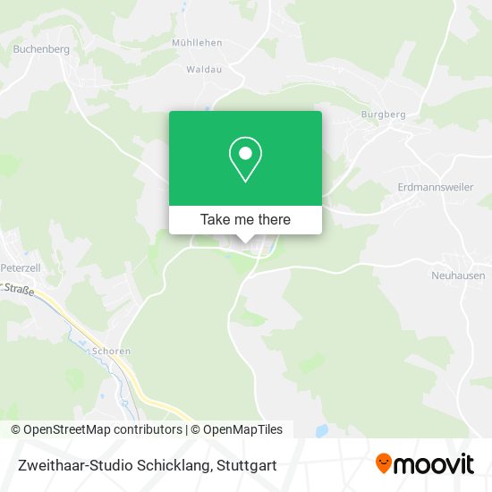 Карта Zweithaar-Studio Schicklang