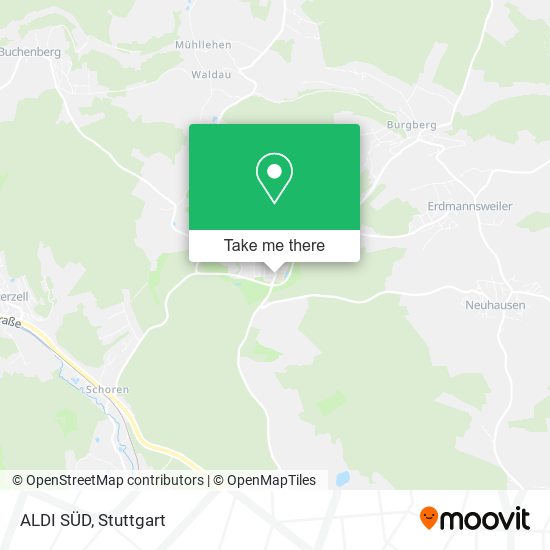 ALDI SÜD map