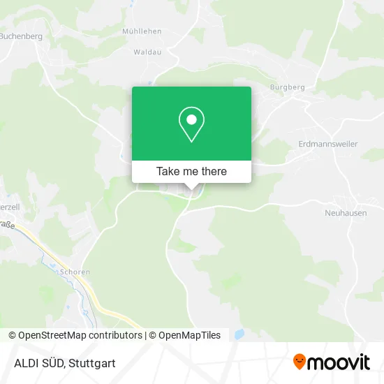 ALDI SÜD map