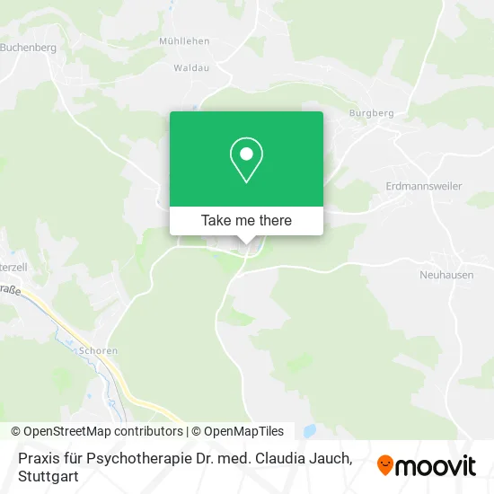 Карта Praxis für Psychotherapie Dr. med. Claudia Jauch