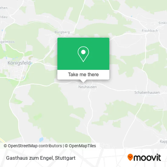 Карта Gasthaus zum Engel
