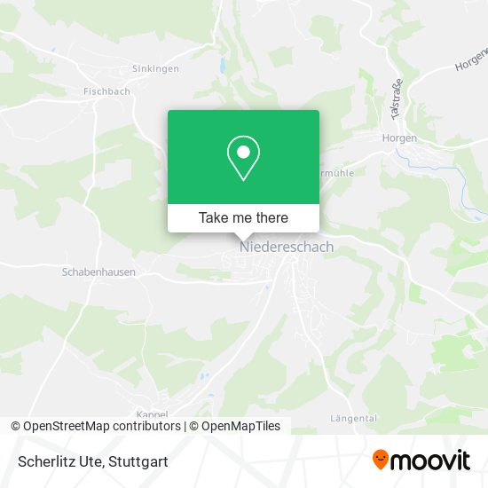 Карта Scherlitz Ute