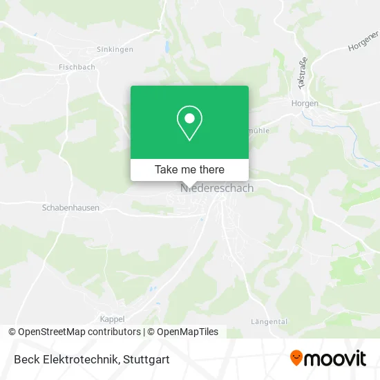 Карта Beck Elektrotechnik