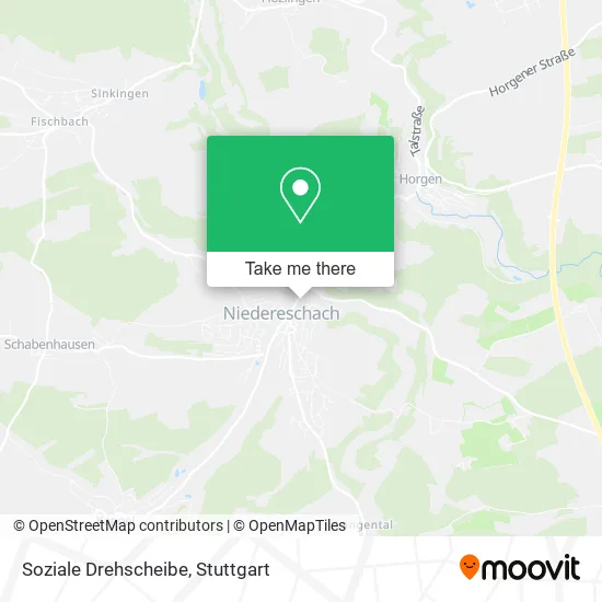 Карта Soziale Drehscheibe