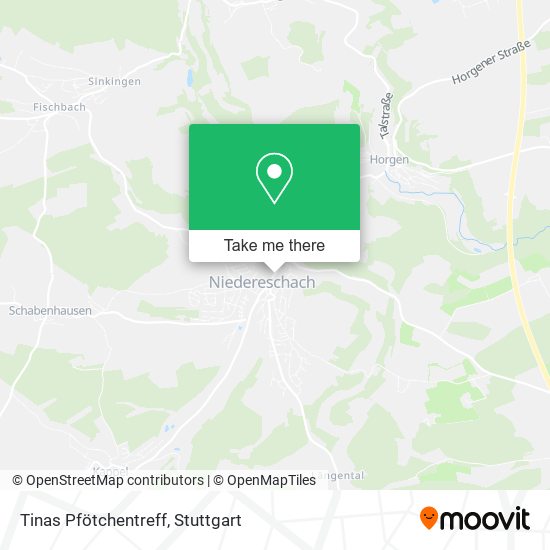 Карта Tinas Pfötchentreff
