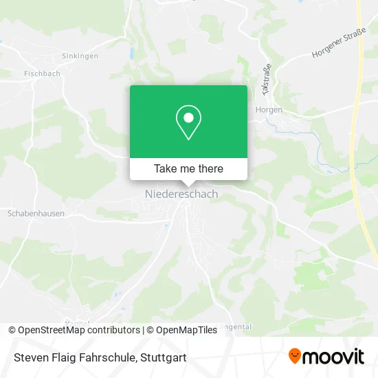 Карта Steven Flaig Fahrschule