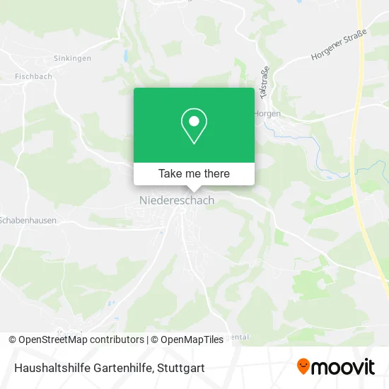 Карта Haushaltshilfe Gartenhilfe