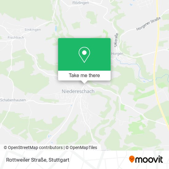 Rottweiler Straße map
