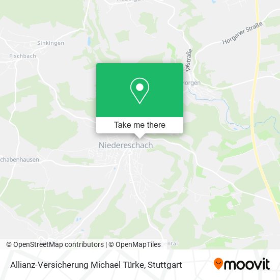 Allianz-Versicherung Michael Türke map